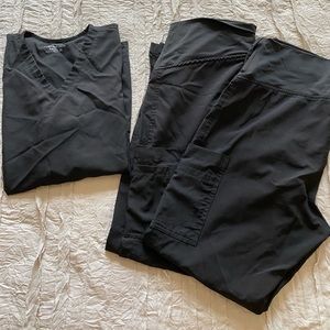Black Size Medium Maternity Scrubs